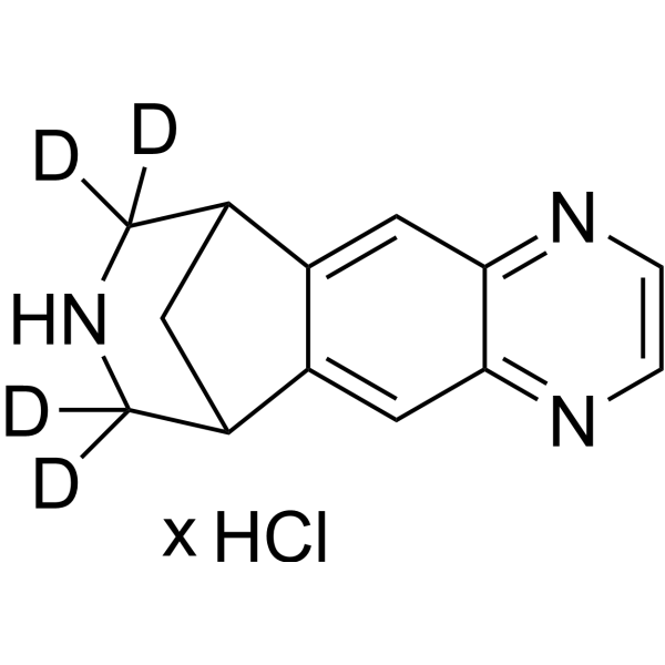 Varenicline-d4 hydrochloride (varenicline hydrochloride-d4)